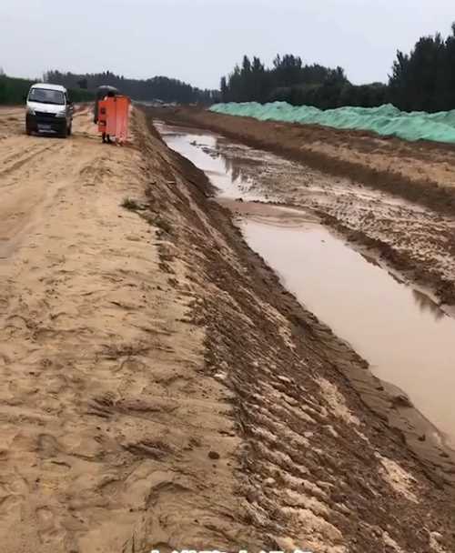 运城新绛县河道降水