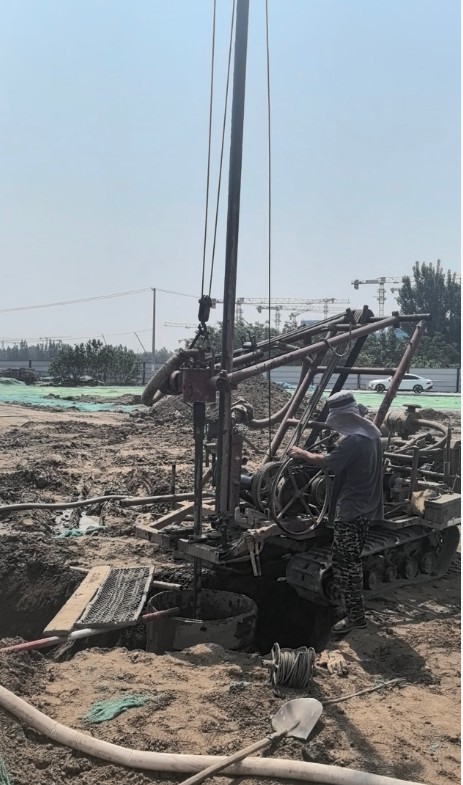 运城新绛县工地打井